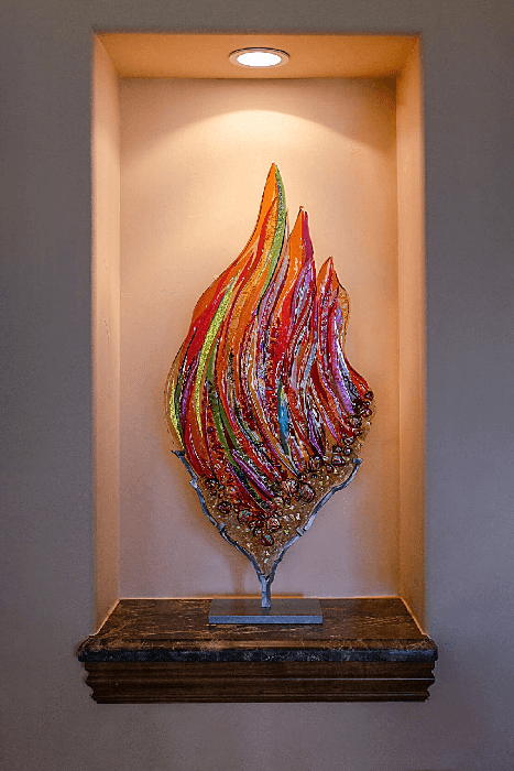 Soulfire-18″x36″-Private Residence